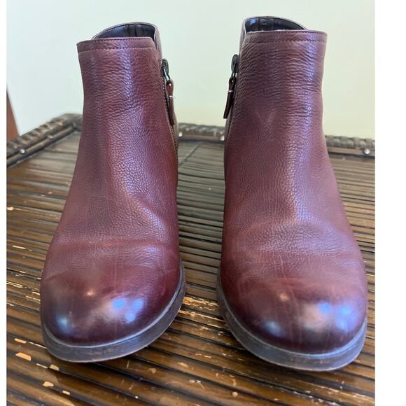 Clarks Artisan Brown Maypearl Ramie Ankle Boot Women's Size 8.5 - Picture 2 of 7